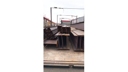 двутавр стальной монорельсовый 240x110x8,2x14 мм 09Г2С 24М купить в Омске