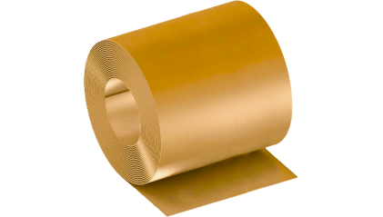 Фольга бронзовая 1,5x600 мм (100 мкм) БрБ2 фото фольгу бронзовую 1,5x600 мм (100 мкм) БрБ2 купить в Омске