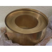 Фольга латунная 4,4x200 мм (4400 мкм) Л63 ГОСТ 2208-2007