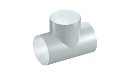 кожух оцинкованный для тройника 440x0,8 мм купить в Омске