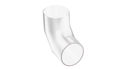 кожух оцинкованный для отвода 30° 60x0,55 мм купить в Омске