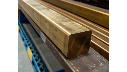 квадрат бронзовый ДКВНТ 7x7 мм БрХ1Цр купить в Омске