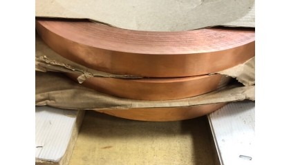 ленту медную ДПРХМ 100x0,9 мм М2 купить в Омске