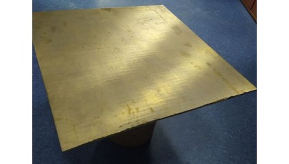 лист бронзовый 0,1x500x1000 мм БрС30 купить в Омске