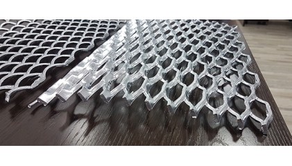 лист стальной оцинкованный просечно-вытяжной ПВЛ 406 4x700x1500 мм Ст3 купить в Омске