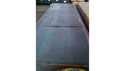 лист стальной рифленый ромб 6 мм Ст3пс купить в Омске