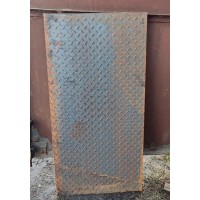 Лист стальной с чечевичным рифлением 12x1000x2000 мм Ст3 ГОСТ 8568-77