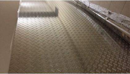 лист стальной рифленый квинтет 2,5 мм 08пс купить в Омске