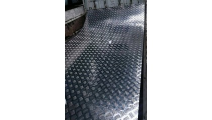 лист нержавеющий рифленый квинтет 4 мм 08Х17Т купить в Омске