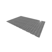 Лист нержавеющий рифленый ромб 4x1250x2500 мм AISI 430 DIN 50049-1992