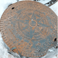 Люк чугунный тяжелый магистральный круглый ТМ (Д400) 700 мм ВЧ40 ГОСТ 3634-2019