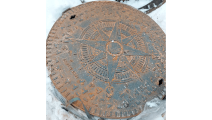 люк чугунный СТ (Е600) круглый 650 мм СЧ24 купить в Омске