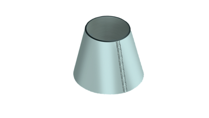 обечайку оцинкованную коническую 820x720x8 мм 12ХМ купить в Омске