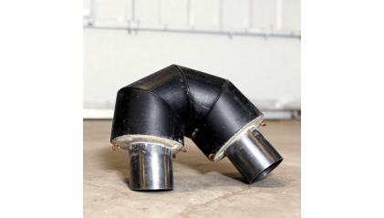 отвод полиэтиленовый в ППУ изоляции 45° 159х4,5 мм купить в Омске