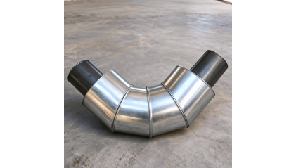 отвод оцинкованный в ППУ изоляции 45° 325х6 мм купить в Омске