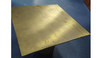 плиту бронзовую 12 мм БрА9Ж4 купить в Омске