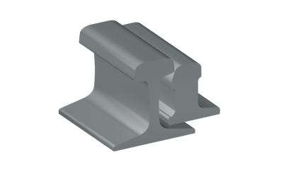 рельсы Р65 стальные рамные с остряком 4 м Э76 купить в Омске