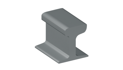 рельсы ОР50 стальные остряковые 8,34 м 76Ф купить в Омске