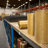 Сетка латунная 10x10x0,03 мм Л68 ГОСТ 6613-86