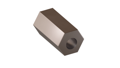 шестигранник буровой пустотелый 25x7,2 мм 55С2 купить в Омске