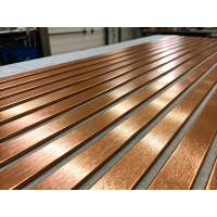 Шина бронзовая 125x8 мм БрОФ6.5-0.15 ГОСТ 1761-2016