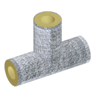 Тройник теплоизоляционный минераловатный фольгированный 1220x426 мм ГОСТ 30732-2020