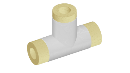 тройник теплоизоляционный минераловатный 1020x630 мм купить в Омске