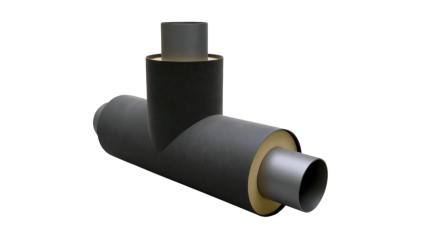 тройник в ППУ-ПЭ изоляции 325х7-57х7 мм купить в Омске