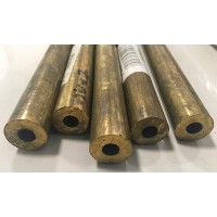 Труба латунная ДКРНТ 20x2,5 мм Л96 тянутая ГОСТ 494-2014