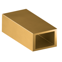 Труба латунная профильная прямоугольная ДПРНТ 48x8x2 мм Л90 ГОСТ 20900-2014