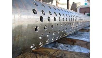 трубу стальную перфорированную бесшовную 35x3 мм Ст3 купить в Омске