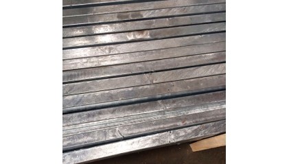 трубу профильную квадратную оцинкованную 80x80x5 мм Ст3сп купить в Омске