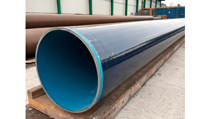 Труба стальная Б/Ш с внутренним эпоксидным покрытием 219x8 мм Ст3сп фото трубу стальную Б/Ш с внутренним эпоксидным покрытием 219x8 мм Ст3сп купить в Омске