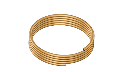 трубку латунную капиллярную ДКРНМ 2x0,7 мм Л68 купить в Омске