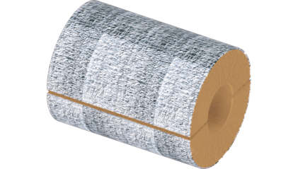 цилиндр теплоизоляционный базальтовый 102x30x500 мм Г1 Ц 100 купить в Омске