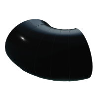 ВУС изоляция для отвода 45° трехслойная 89x2,2 мм ГОСТ 9.602-2006