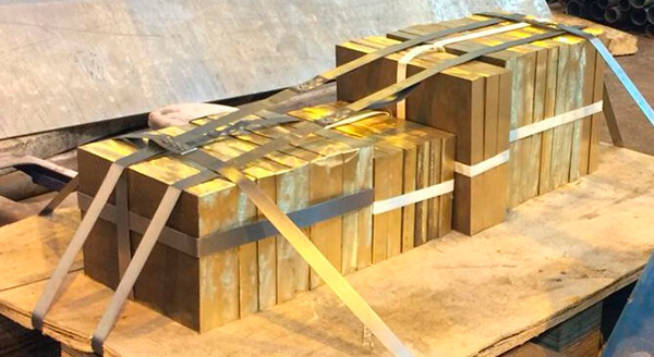 Плита латунная 85 мм ЛС59-1 ГОСТ 2208-2007 фото