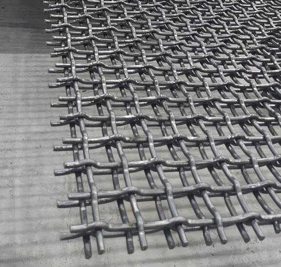 Сетка рифленая для грохотов 2x2x1,2 мм 12Х18Н10Т ГОСТ 3306-88 фото