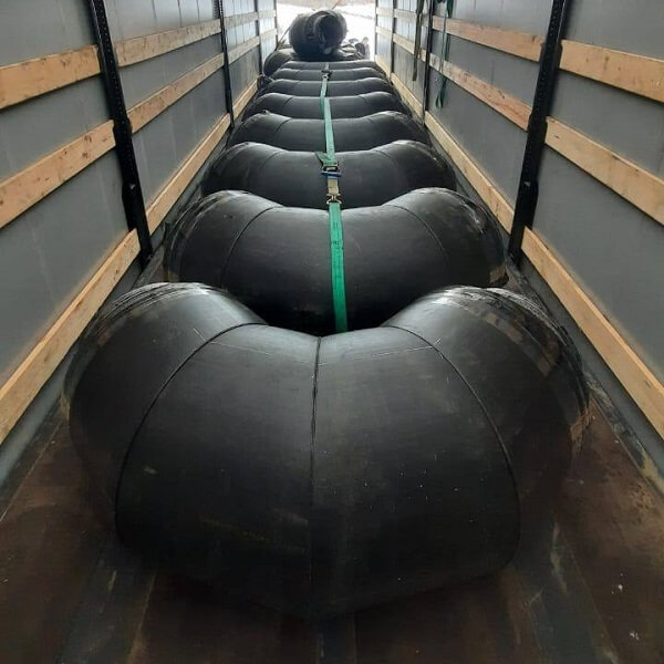 Скорлупа ППУ-ПЭ для отвода 45° 159x250 мм ГОСТ 30732-2020 фото