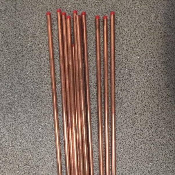 Труба медная холодильная отожженная 1/2'' (12,7x1 мм) Cu-DHP (C12200) EN 12735-1 фото